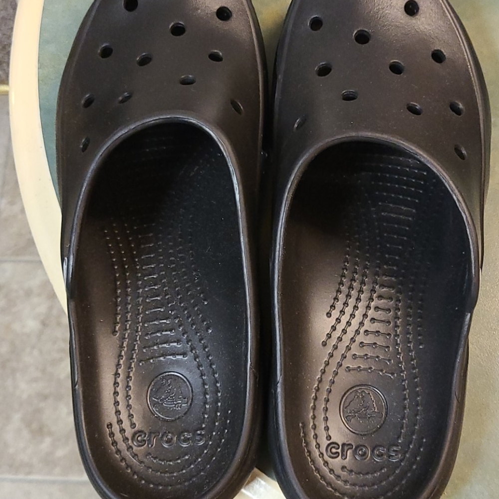 Brand New Crocks Black